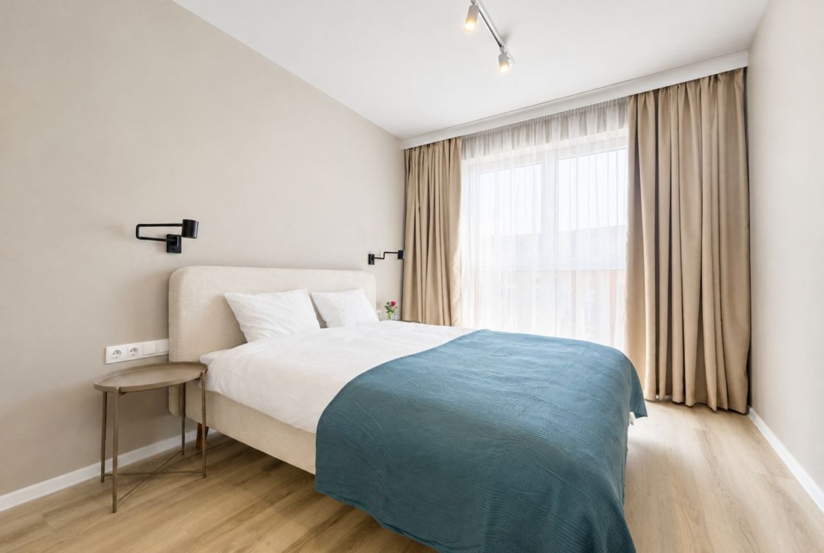 Apartament nou cu 2 camere, bucatarie inchisa | Denya Forest