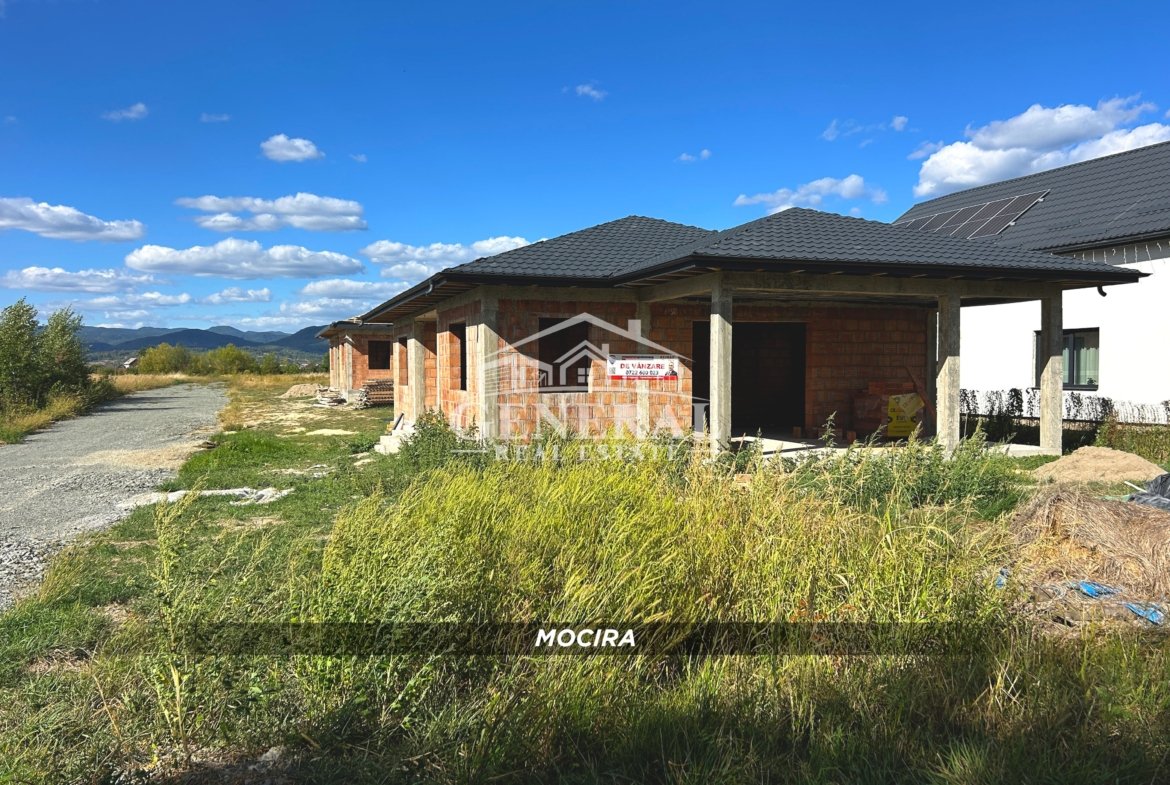 Casa la rosu 150m2 in Mocira MM teren 5,5 ari COMISION 0%