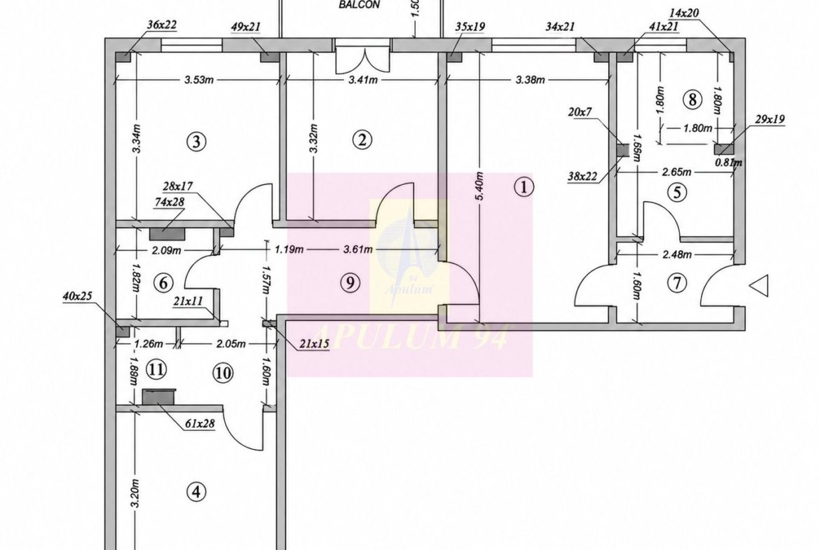 Apartament 4 camere bd Tineretului cu Centrala Termica proprie