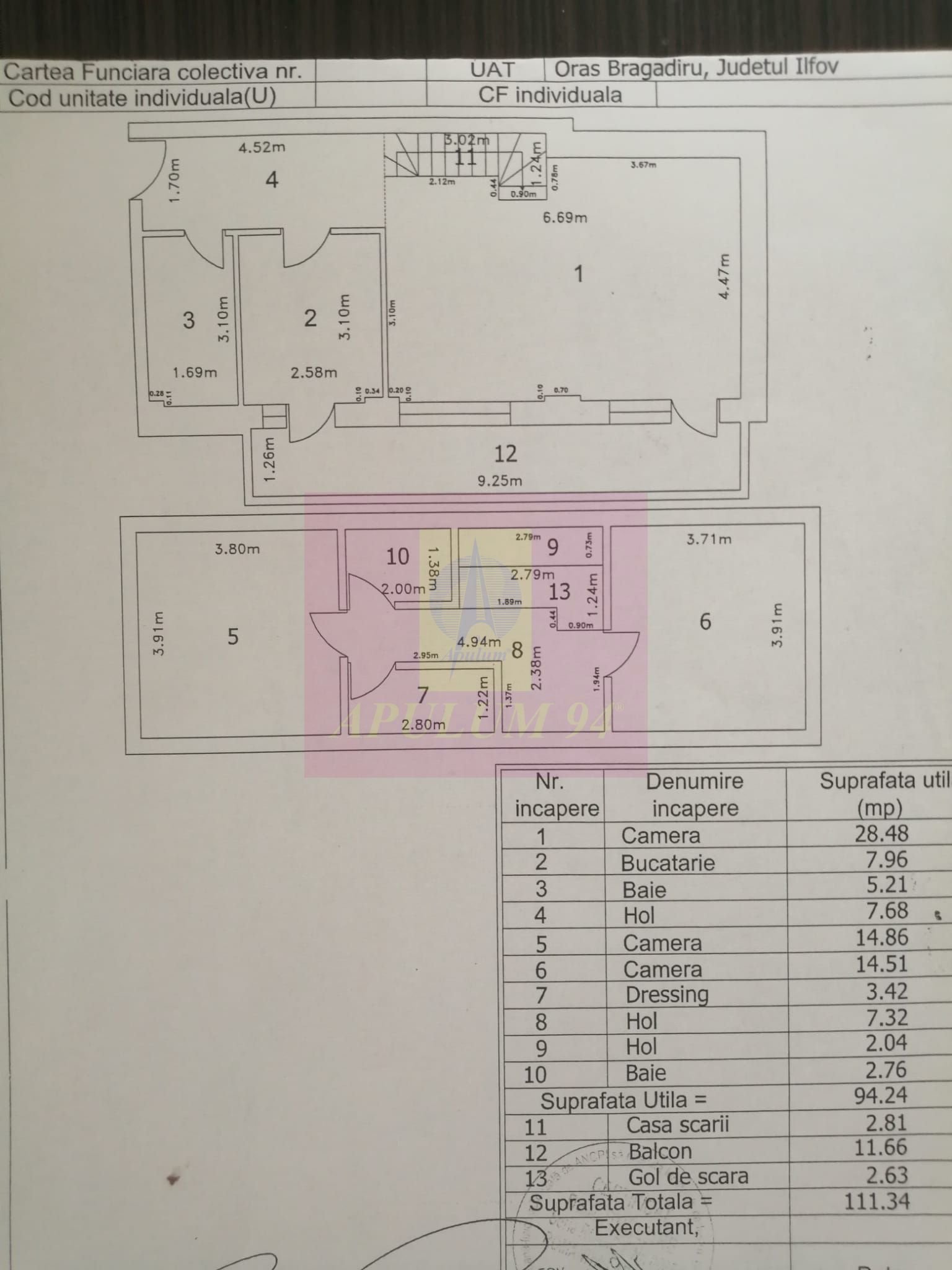 Duplex 3 camere cu scara interioara Bragadiru – Smardan-Libertatii.