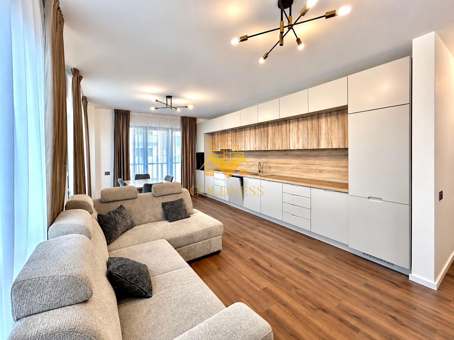 2 camere, Modern, Parcare, Bloc nou, Liberty Park, Semicentral, Gara