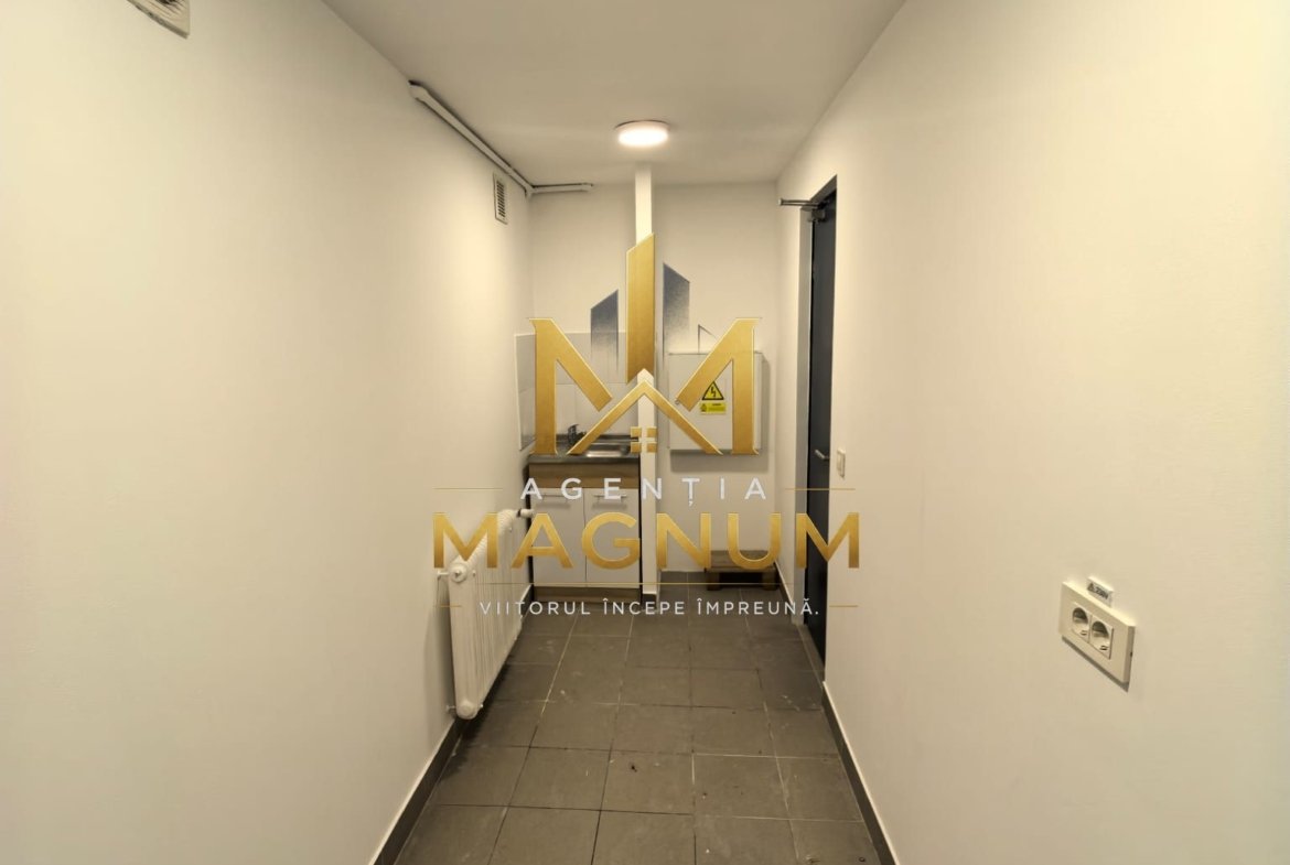 Spațiu comercial renovat, vitrină 10 m, bulevard principal, parter