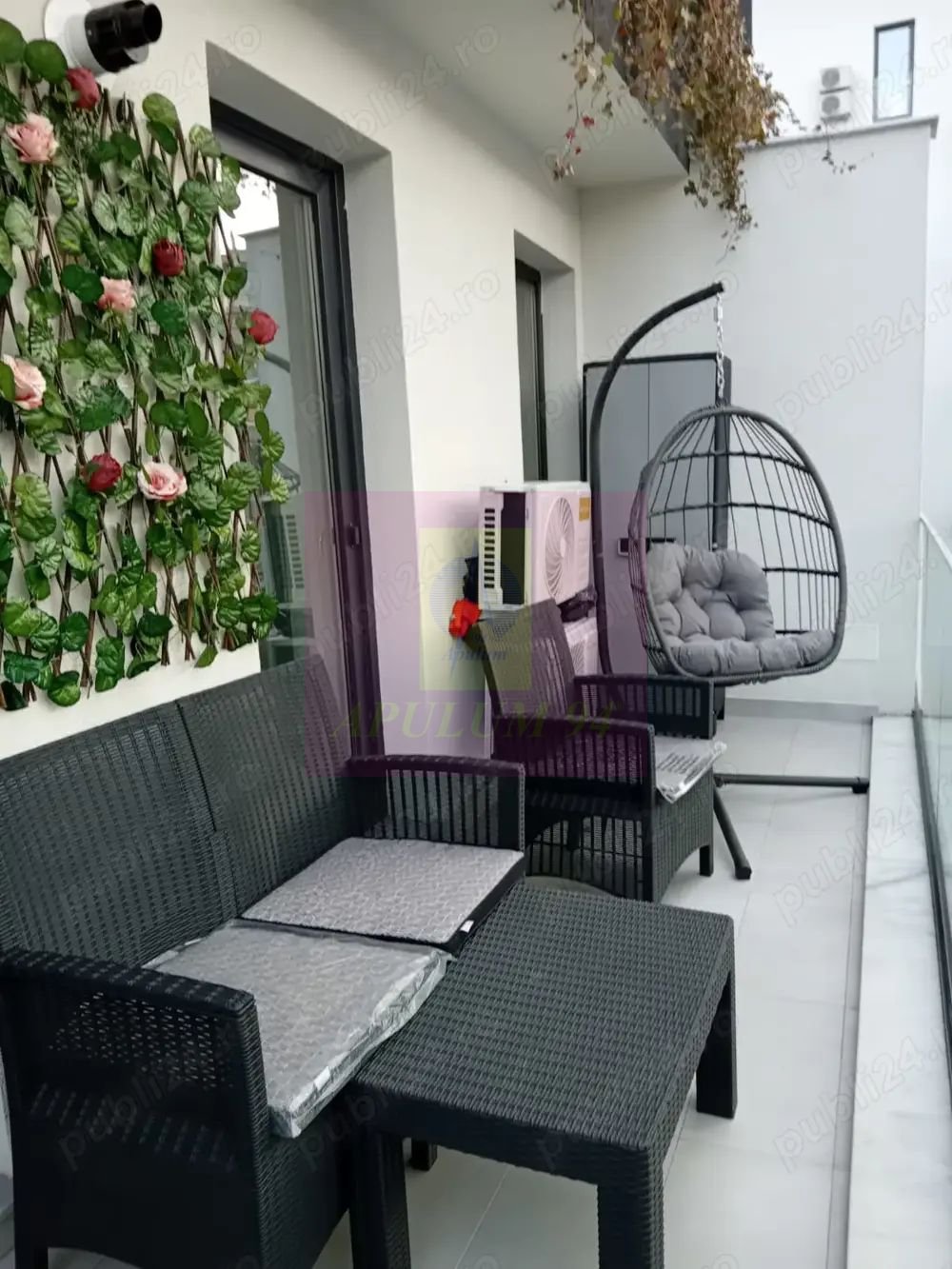 Apartament 2 camere, mobilat de lux, terasă generoasă | Unirii