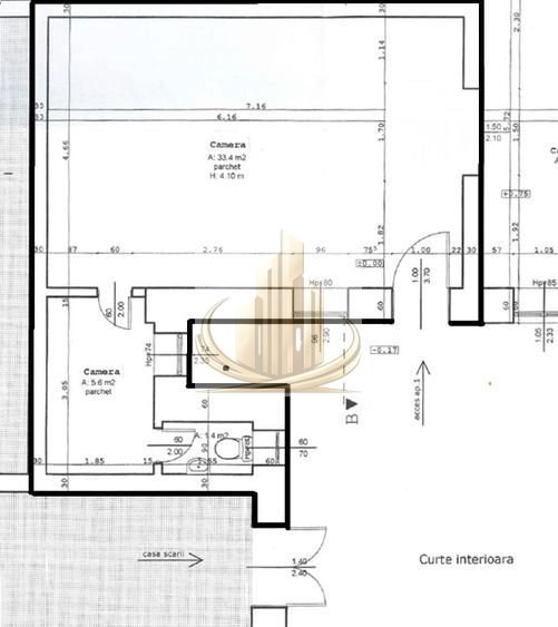 Apartament 1 camera Piata Unirii