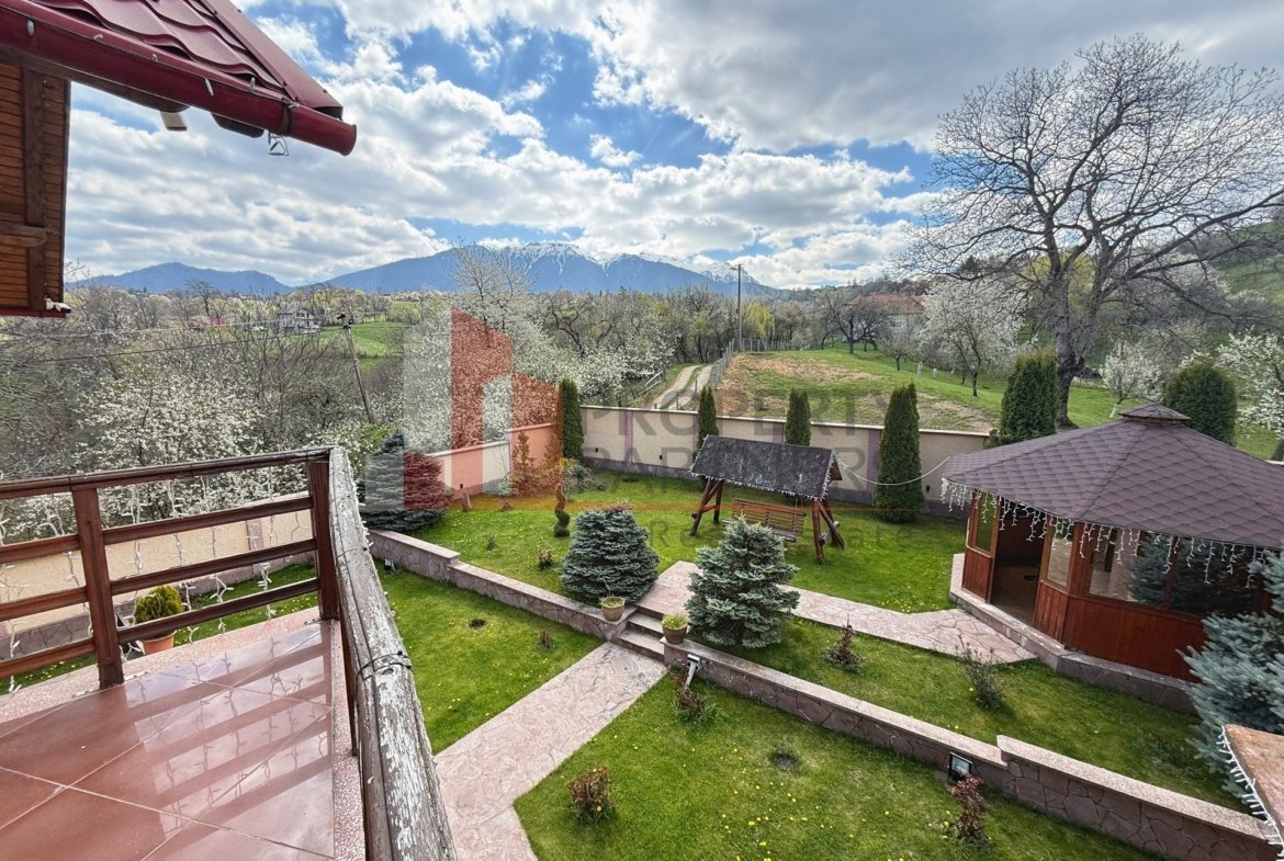 Casă 5 dormitoare + casă de oaspeți, priveliște Piatra Craiului, Sohodol-Bran