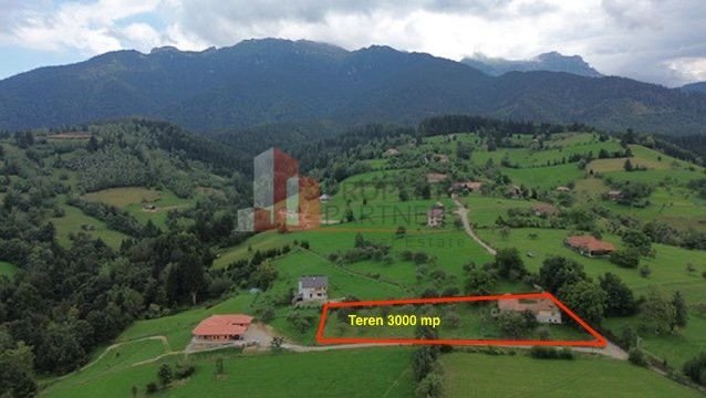 Teren intravilan 3.000 mp cu casă tradițională – Bran, sat Poarta