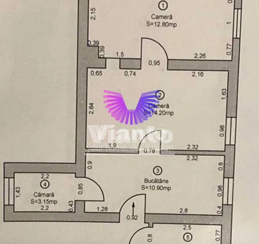 Apartament de vânzare in centrul Sibiului