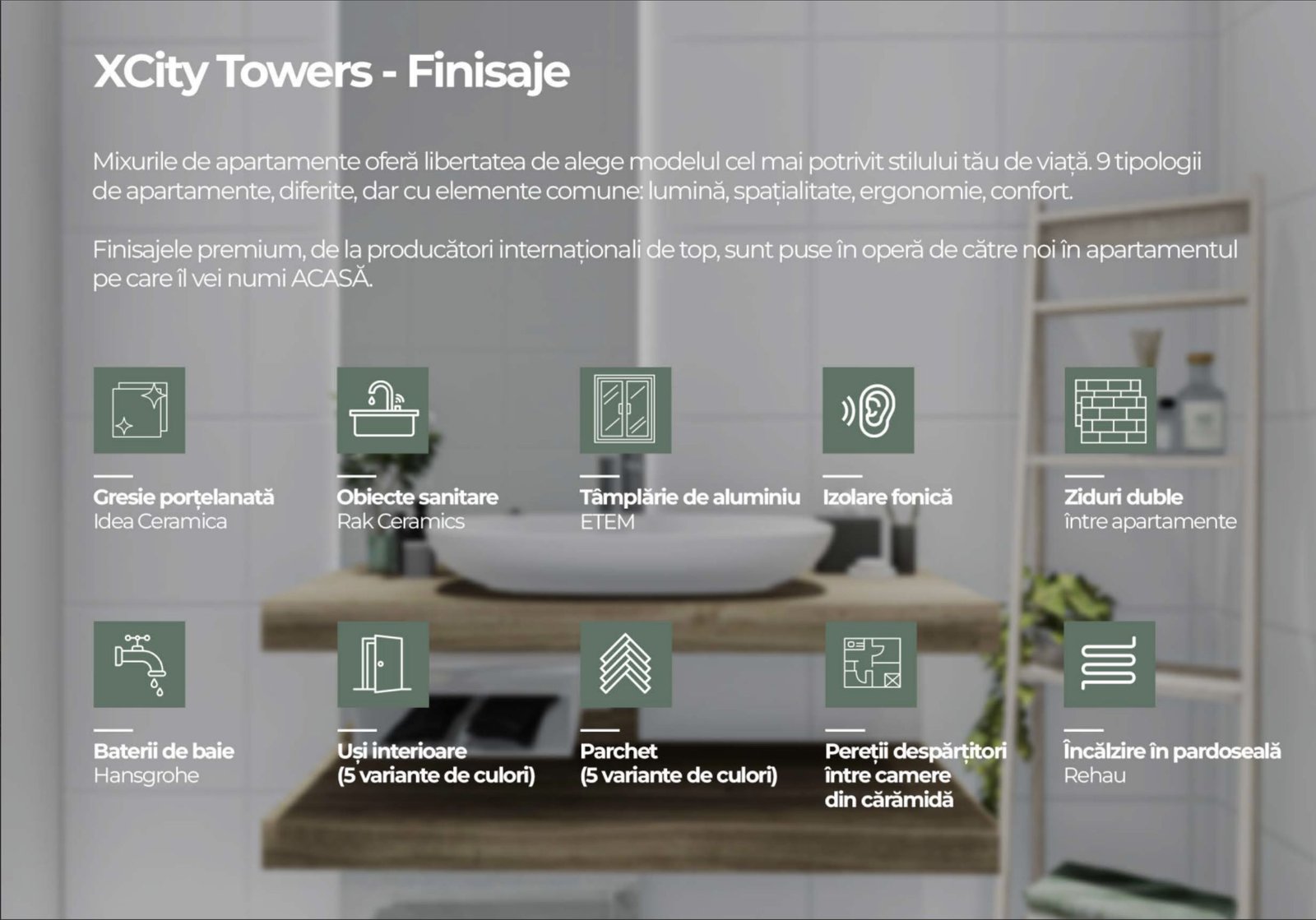 Apartament NOU, cu 3 camere în Timișoara, la XCity