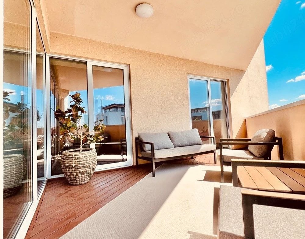 Apartament premium de închiriat, cu terasă panoramică și acces SPA
