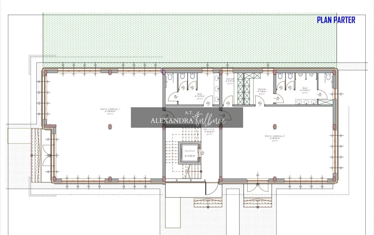 Teren cu autorizație | clinică | birou | 1450 mp utili | Bună Ziua