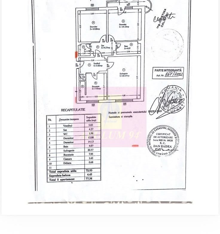 Apartament de vanzare 3 camere Mall Vitan, cu Centrala proprie