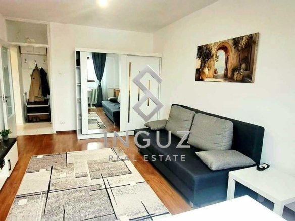 GARSONIERĂ DE ÎNCHIRIAT | DOAMNA GHICA | 33 MP | COMPLET MOBILATĂ ȘI U