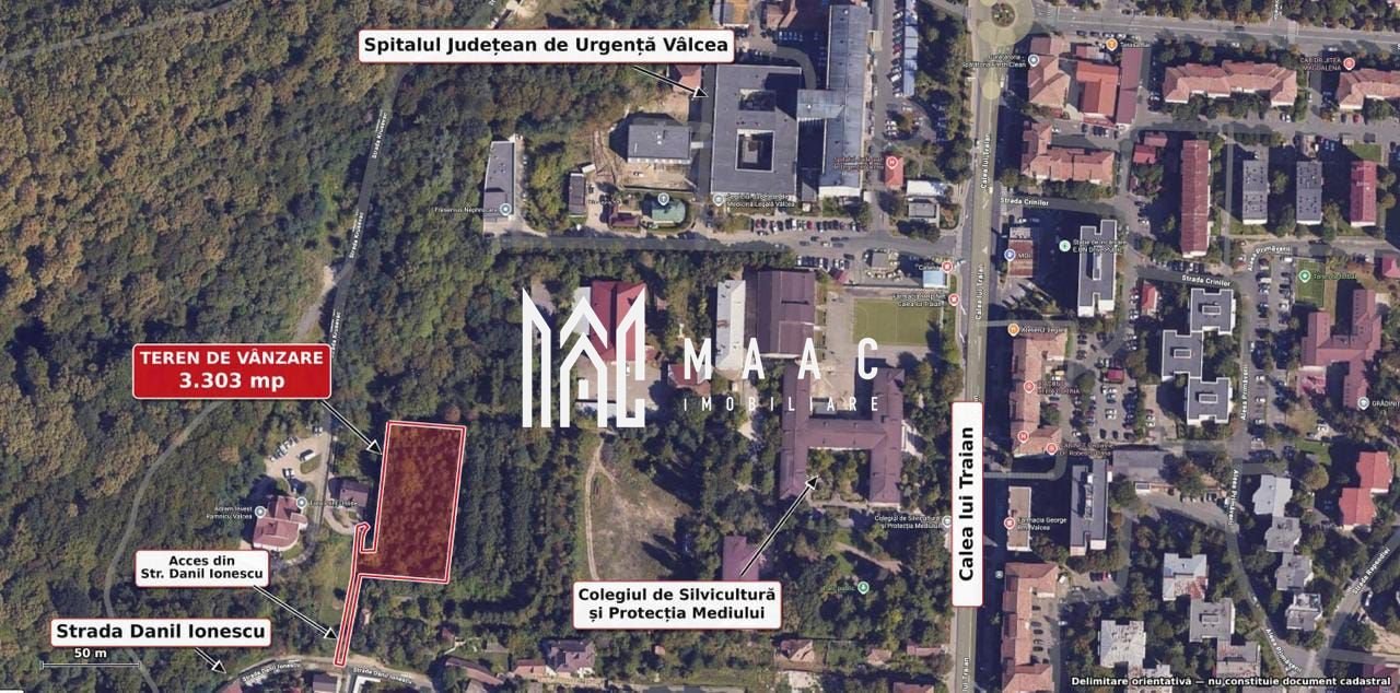 Teren de vânzare | Râmnicu Vâlcea, Cartierul Nord | regim silvic
