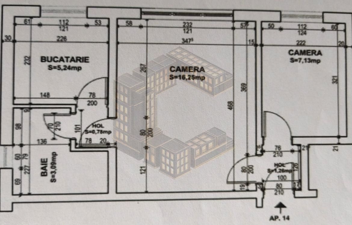 Apartament cu 2 camere, renovat, etaj intermediar, zona Complex