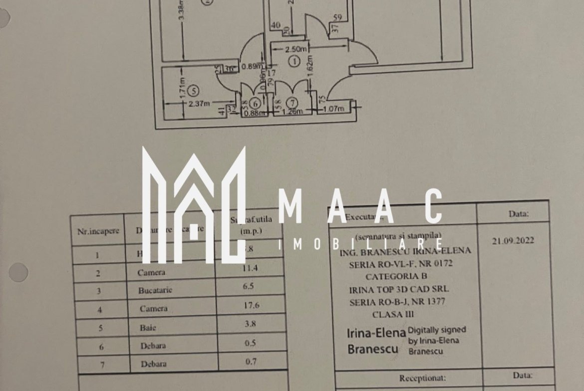 Apartament 2 camere de vânzare | Râmnicu Vâlcea, Ostroveni