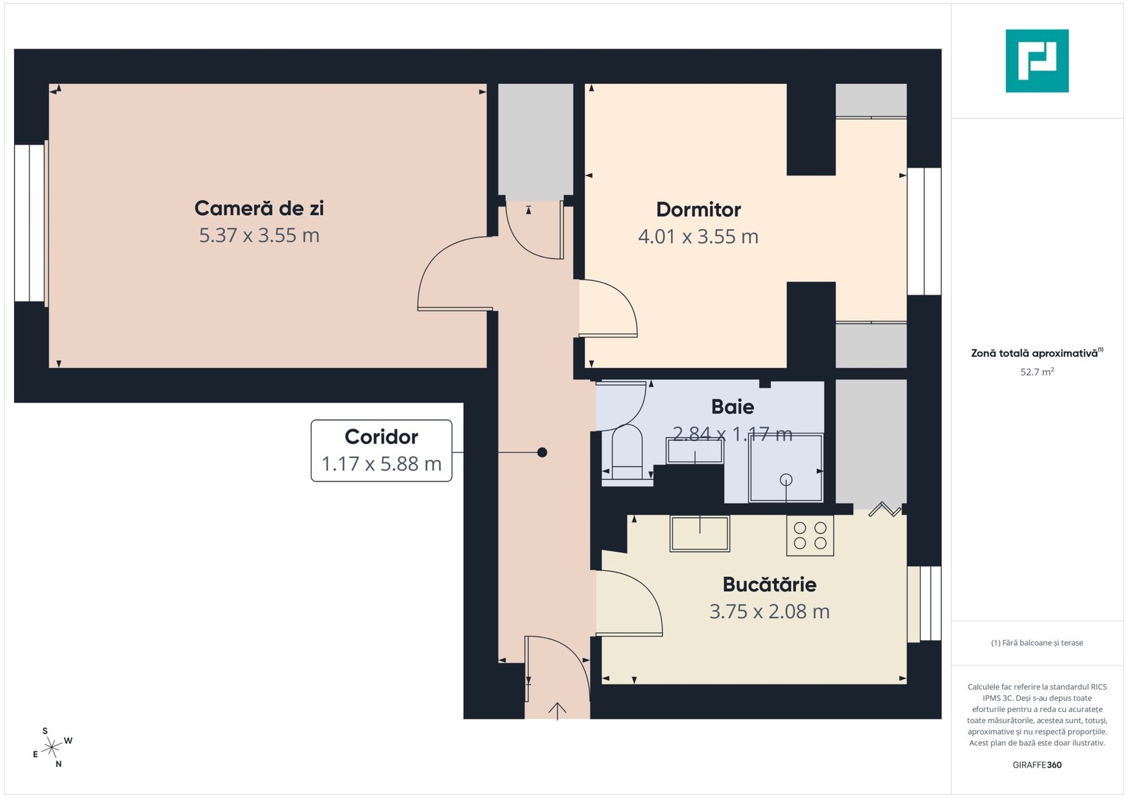 4caa9fb94bdb4a44b9a0a116861586fc Apartament 2 camere pe malul Mureșului