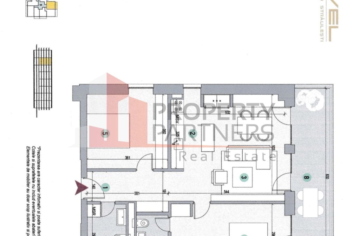 Apartament nou finalizat, 3 camere, Level Apartments 3