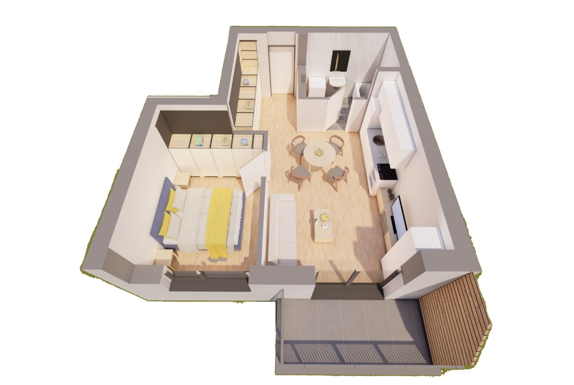 Apartament 2 camere | ARED CITY – Bloc R39 | Comision 0%