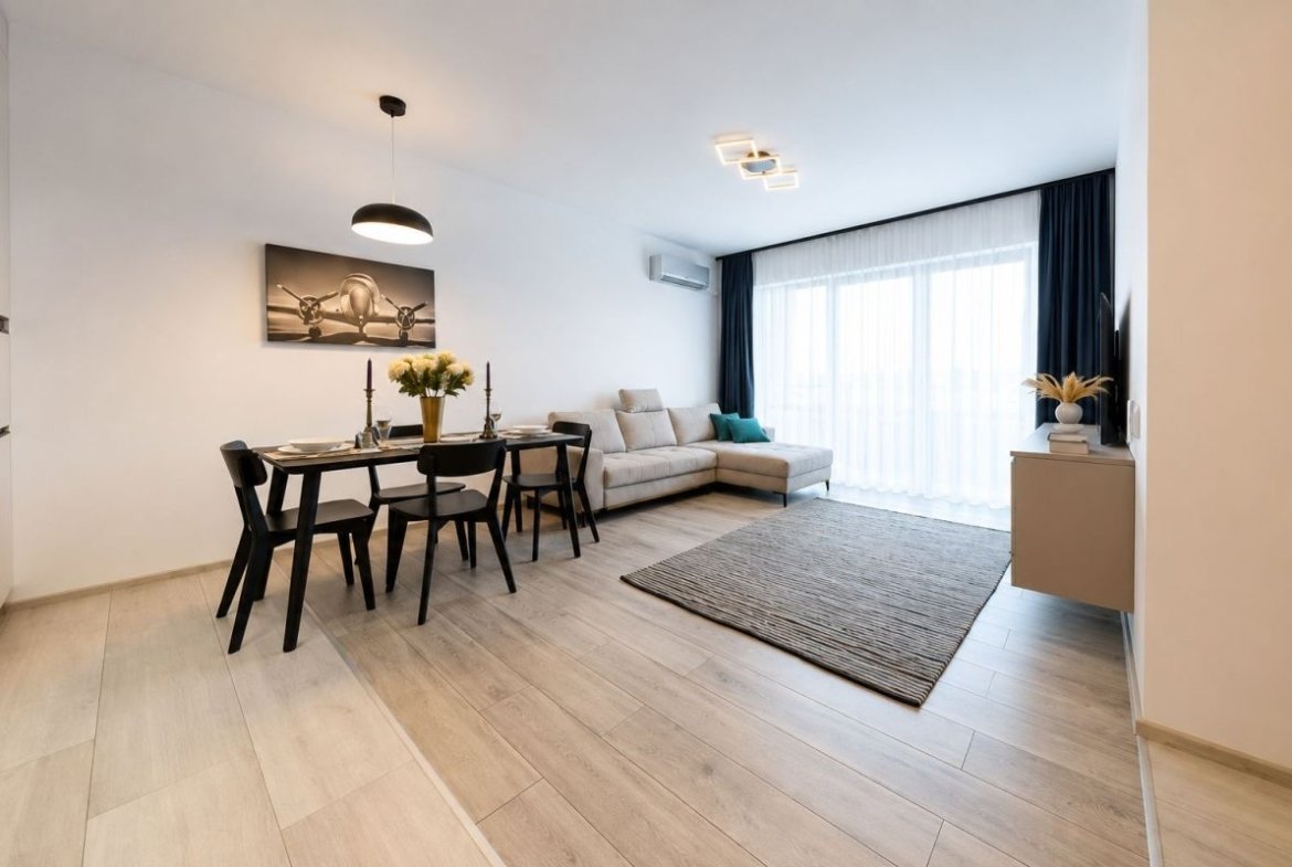 Apartament Premium cu 2 camere | Prima închiriere | Mobilat și utilat