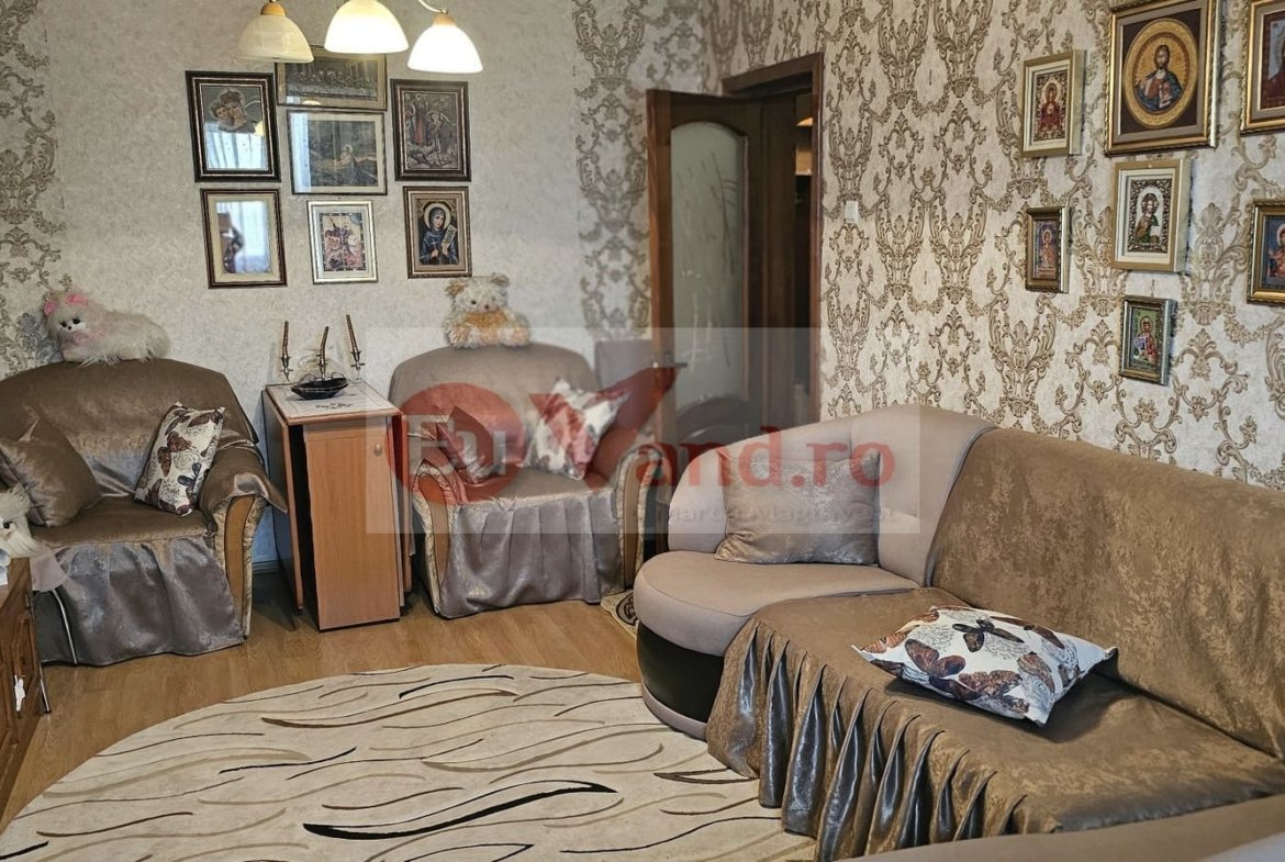 Apartament 2 camere de vanzare, IC Frimu, 57 mp, 2 balcoane, etaj 3/4