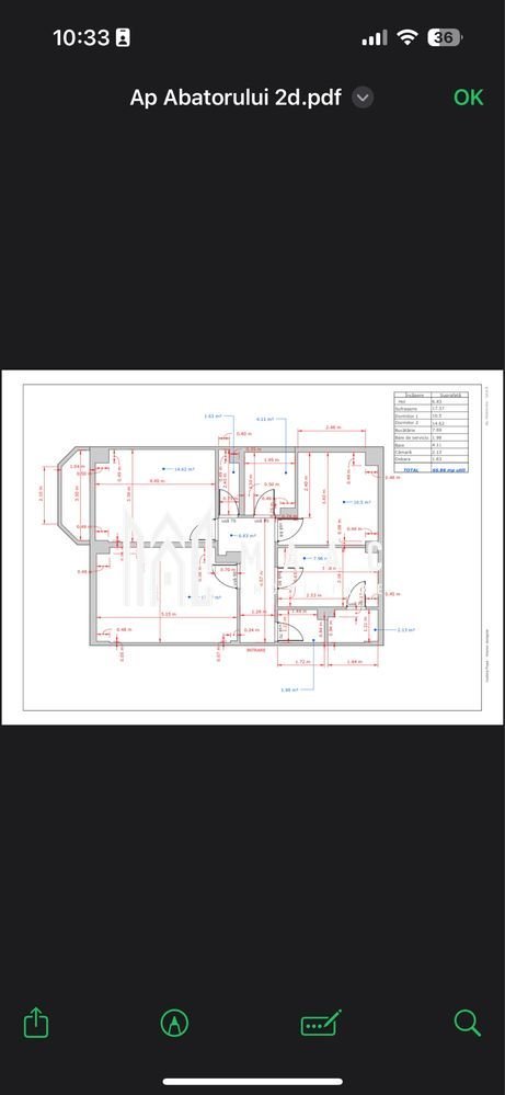 5c35d03780c74d2d9f47280fb92df775 Apartament 3 camere de vânzare | Sibiu, Central | 67 mp