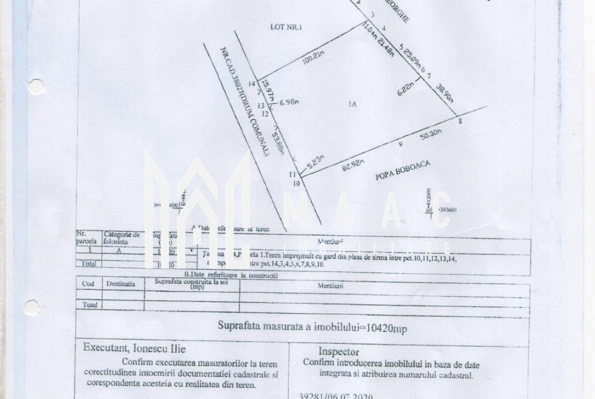 Teren de vânzare | Căzănești | Râmnicu Vâlcea | La Plute