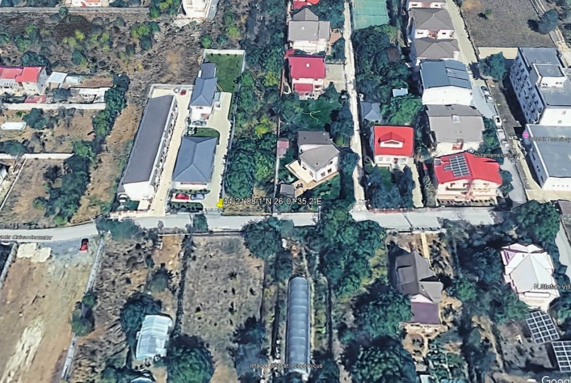 Teren Premium Intra-Centură Măgurele, 1250 mp, deschidere 16 m