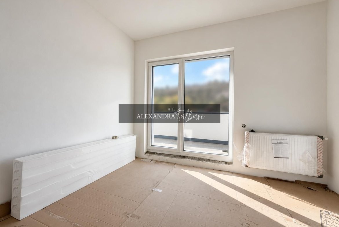 Apartament 3 camere, 2 bai, 63 mp+ terasa 60 mp, garaj.
