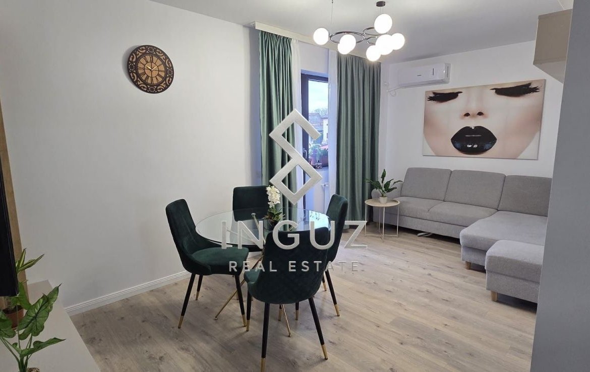 PRIMA ÎNCHIRIERE – APARTAMENT PREMIUM 2 CAMERE CU PARCARE SUBTERANĂ |