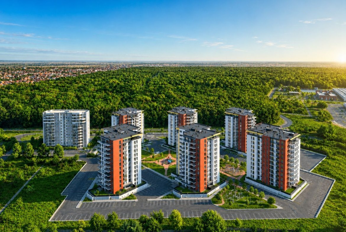 Apartament superb cu 3 camere | Denya Forest