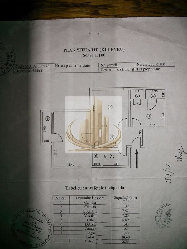 Vanzare apartament doua camere bloc recent anvelopat