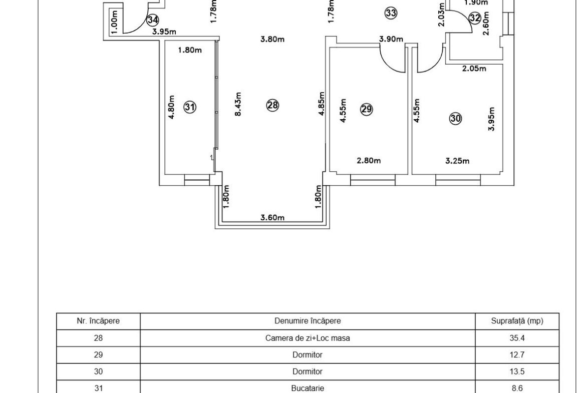 Titan- Bloc boutigue- apartament 3 camere