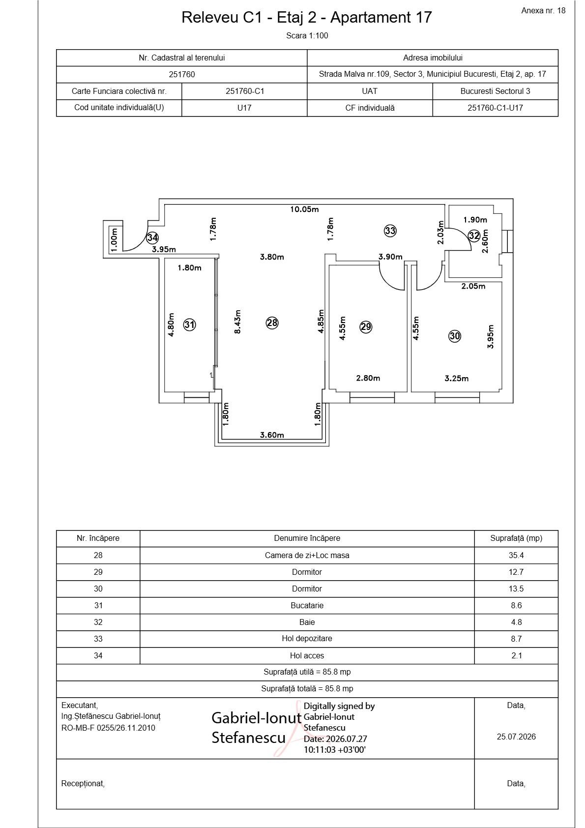 Titan- Bloc boutigue- apartament 3 camere