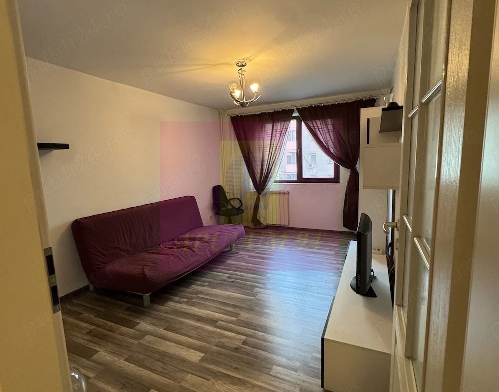 Apt 3 camere, finisat si  mobilat -Mega Mall