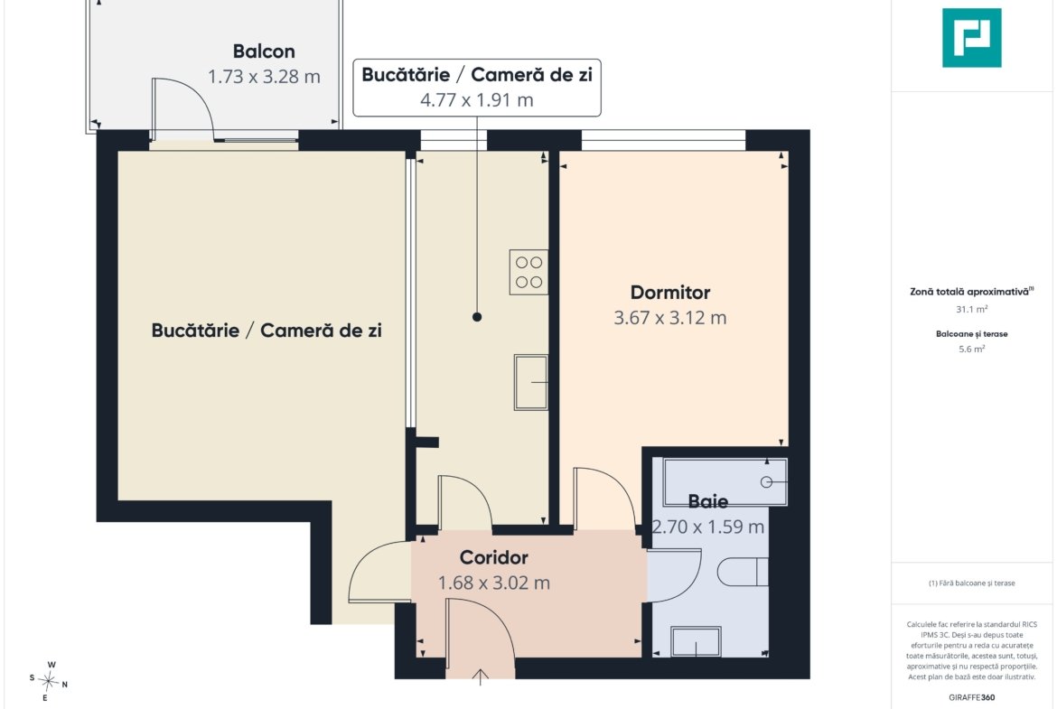 Nusco II / 2 camere / mobilat, utilat, modern