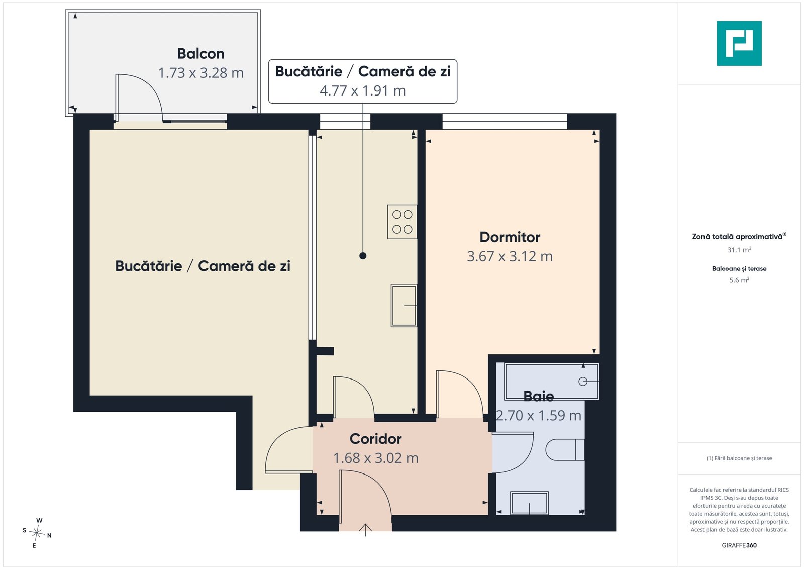 Nusco II / 2 camere / mobilat, utilat, modern