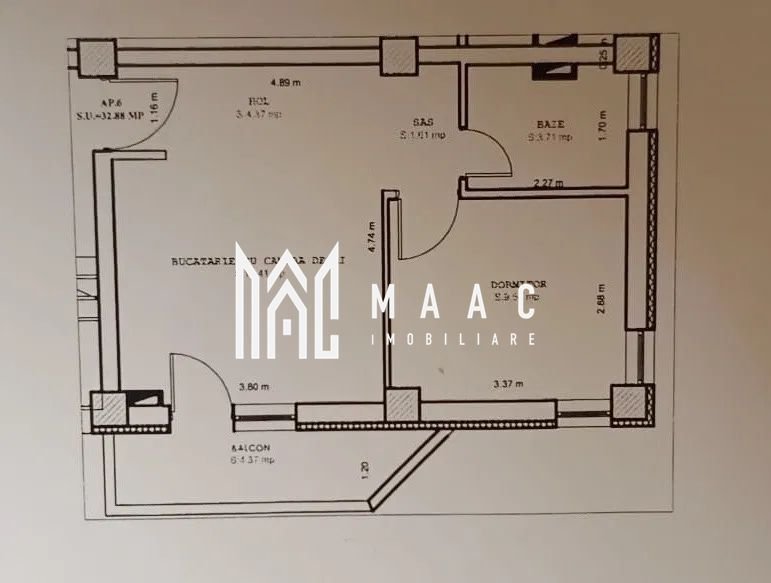 Apartament 2 camere de vânzare | Sibiu, Mihai Viteazul