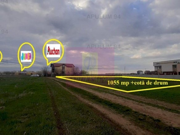 Teren 1055 MP București Sector 4 cu Certificat de Urbanism