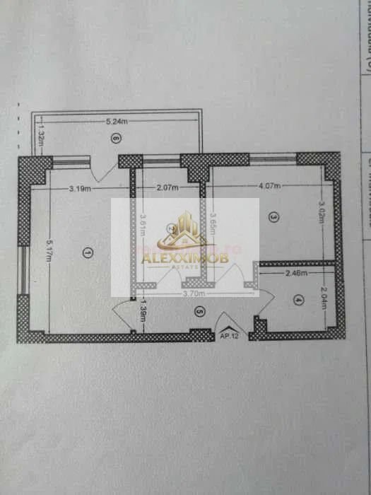 Apartament de Vanzare 2 Camere – 54 mp – Zona Grand Arena