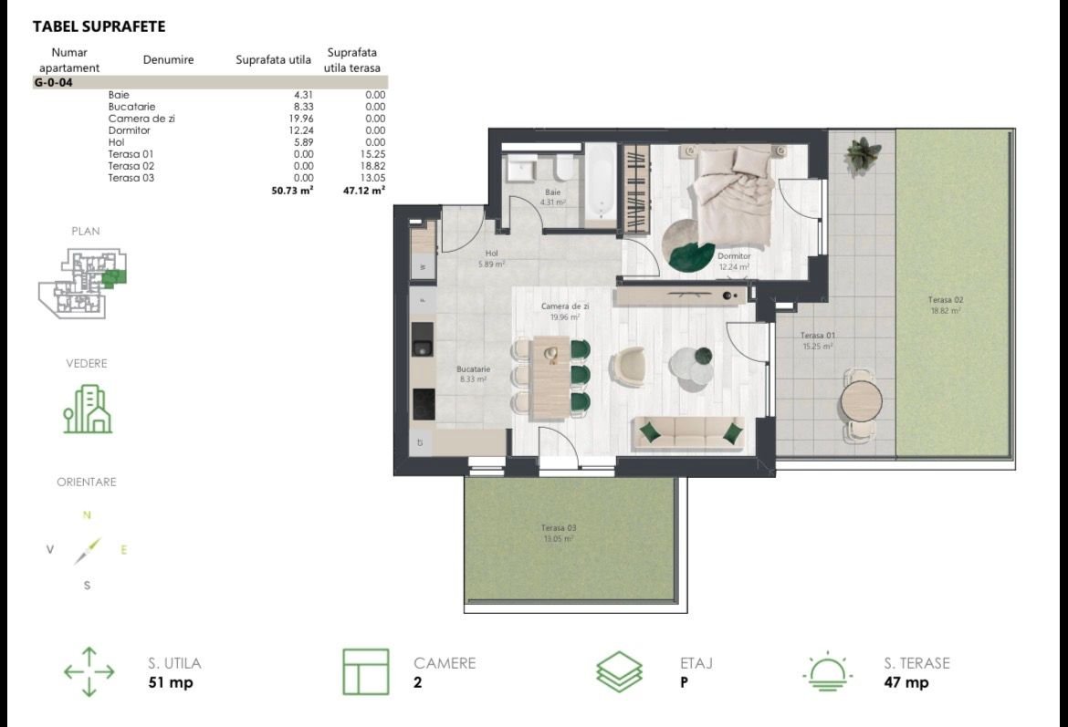 89b7efba19f944d28ca4633b6412ee23 COM 0% Apartament nou cu 2 camere si gradina | Denya Forest