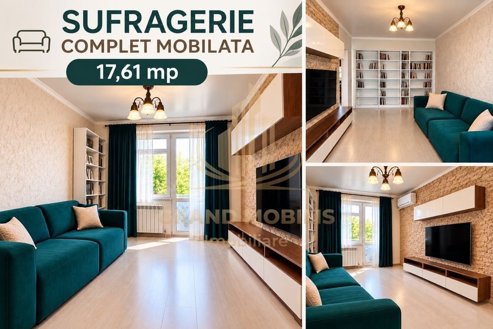 Apartament 3 camere, parcare și boxă – Șoseaua Giurgiului