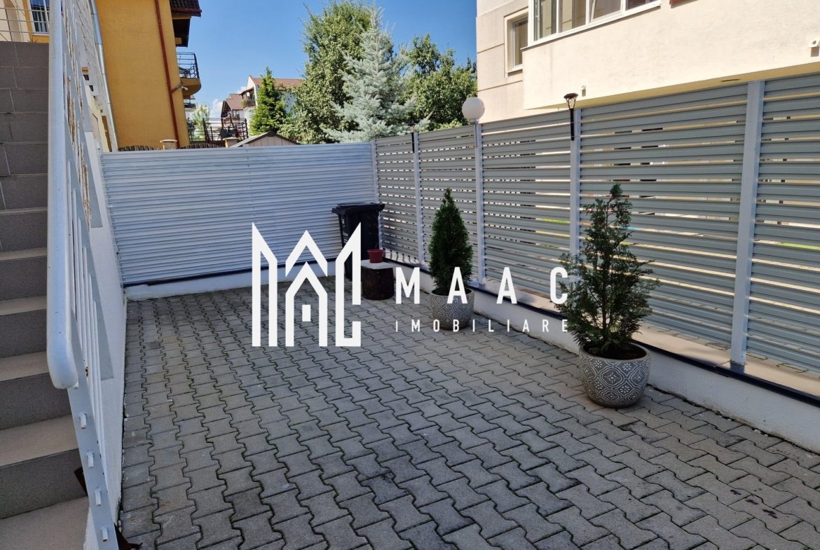 Apartament 3 camere de vânzare | Sibiu, Ștrand | curte 35 mp