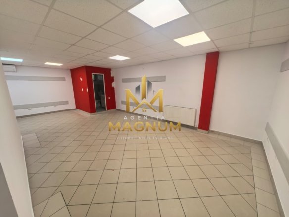Spațiu comercial stradal | Vitrină mare | Zonă cu trafic intens