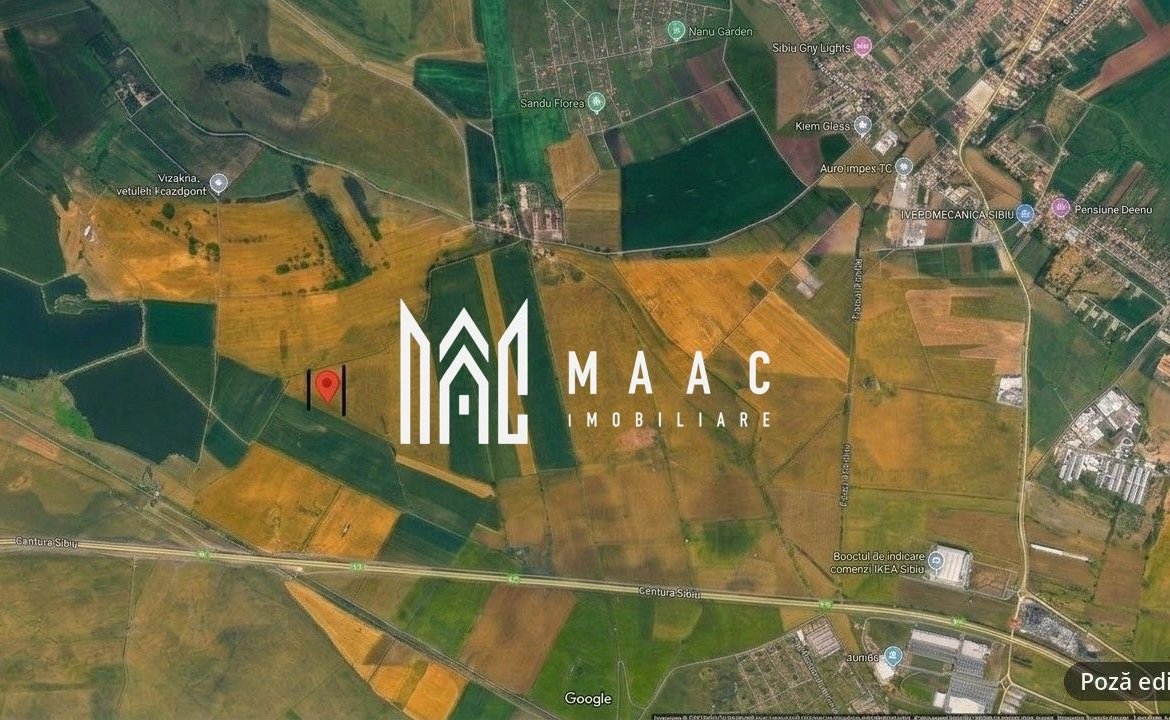 Teren de vânzare | Sibiu, Sud-Est | 11.500 mp extravilan