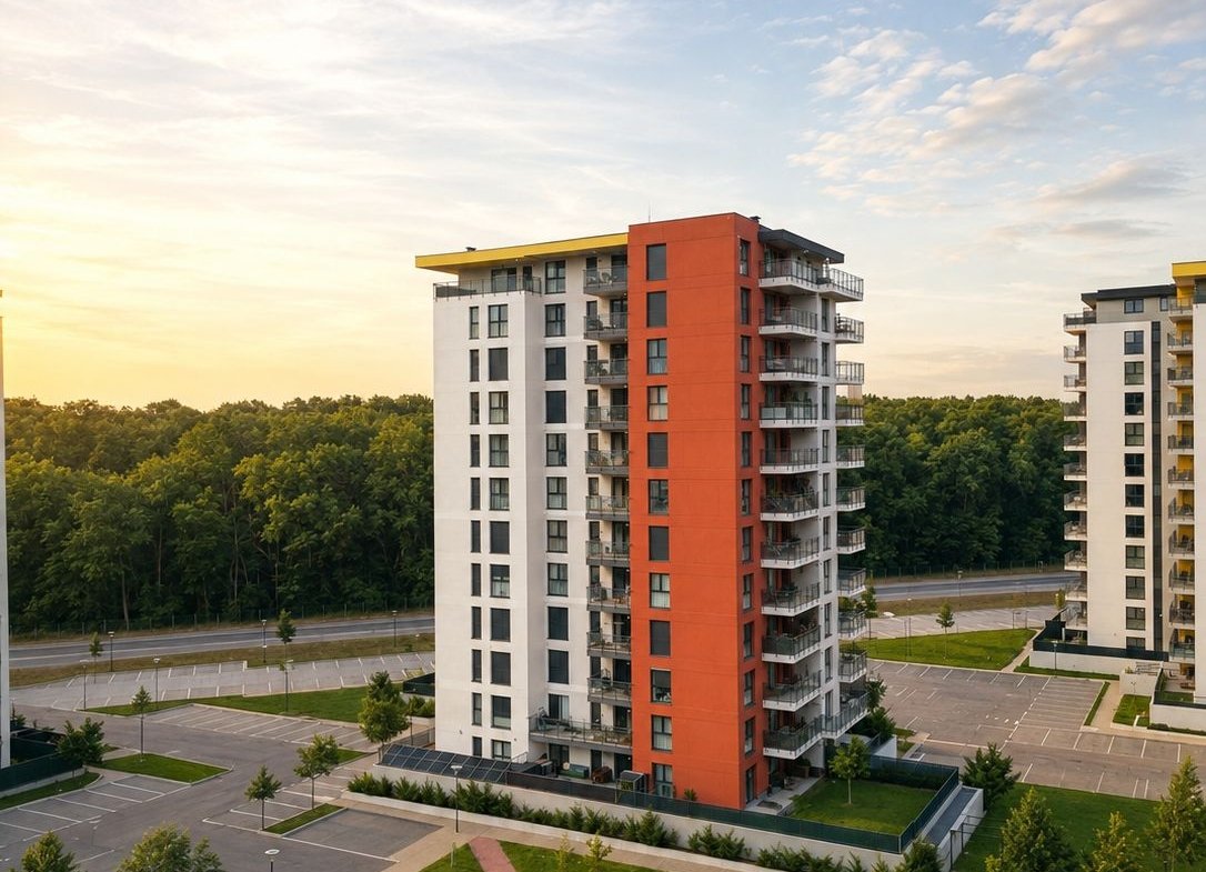 Apartament nou cu 2 camere, bucatarie inchisa | Denya Forest