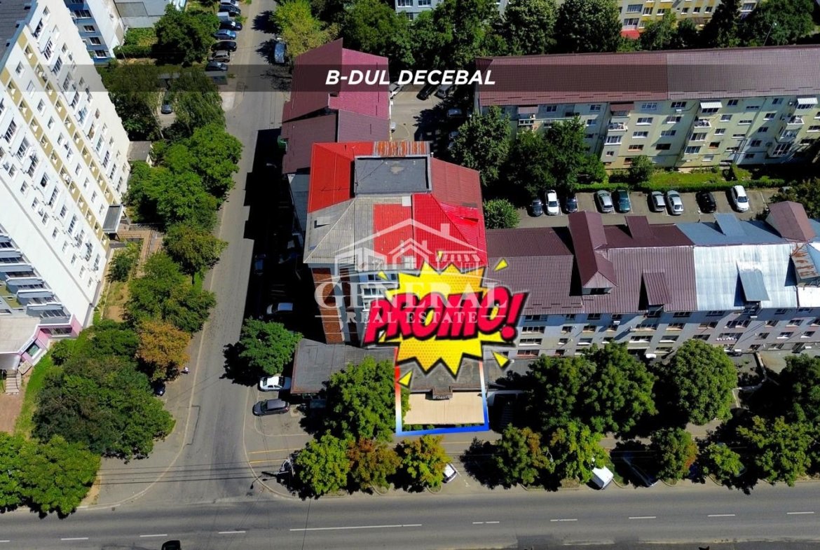SPATIU de vanzare / inchiriere 177/242m2 pe Bd Decebal Baia Mare