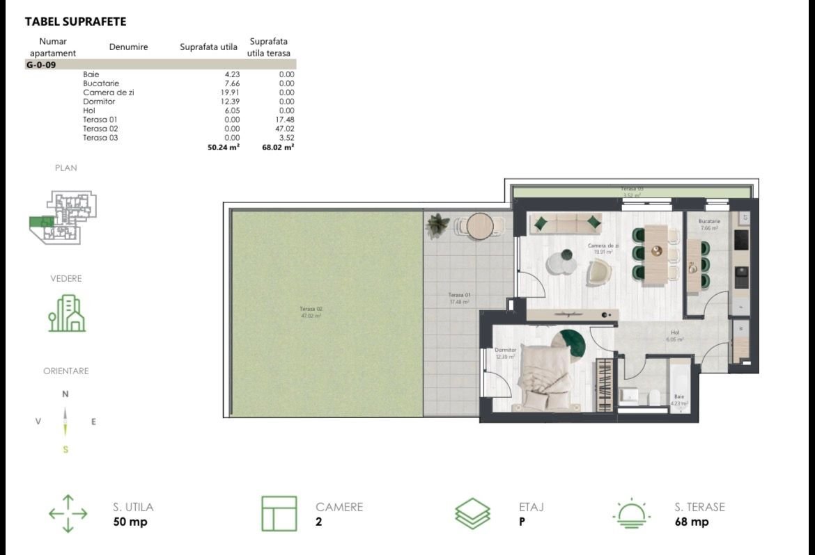 a67817cf0c8f4cca9d87a560e267c775 Apartament nou cu 2 camere si gradina | Denya Forest