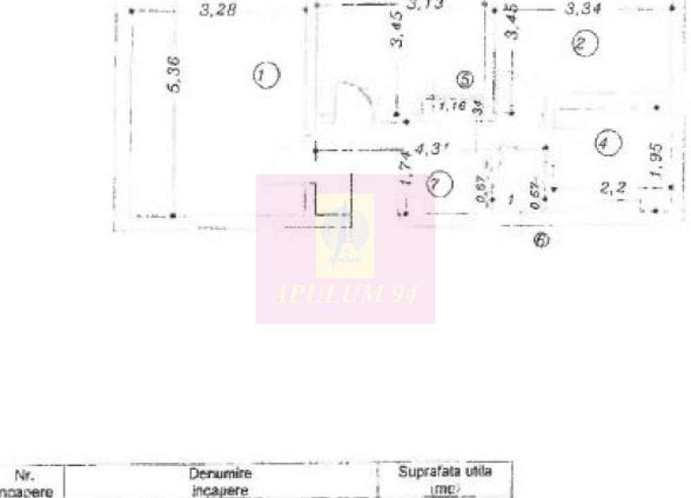 Apartament 2 camere 54mp zona Metrou Tineretului și Timpuri Noi
