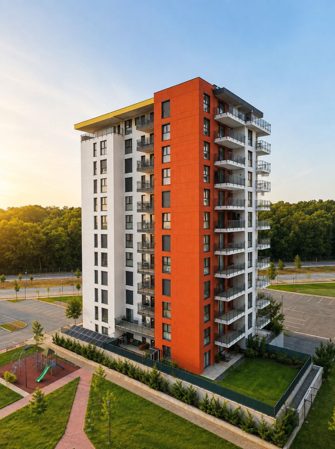 Apartament nou cu 2 camere, bucatarie inchisa | Denya Forest