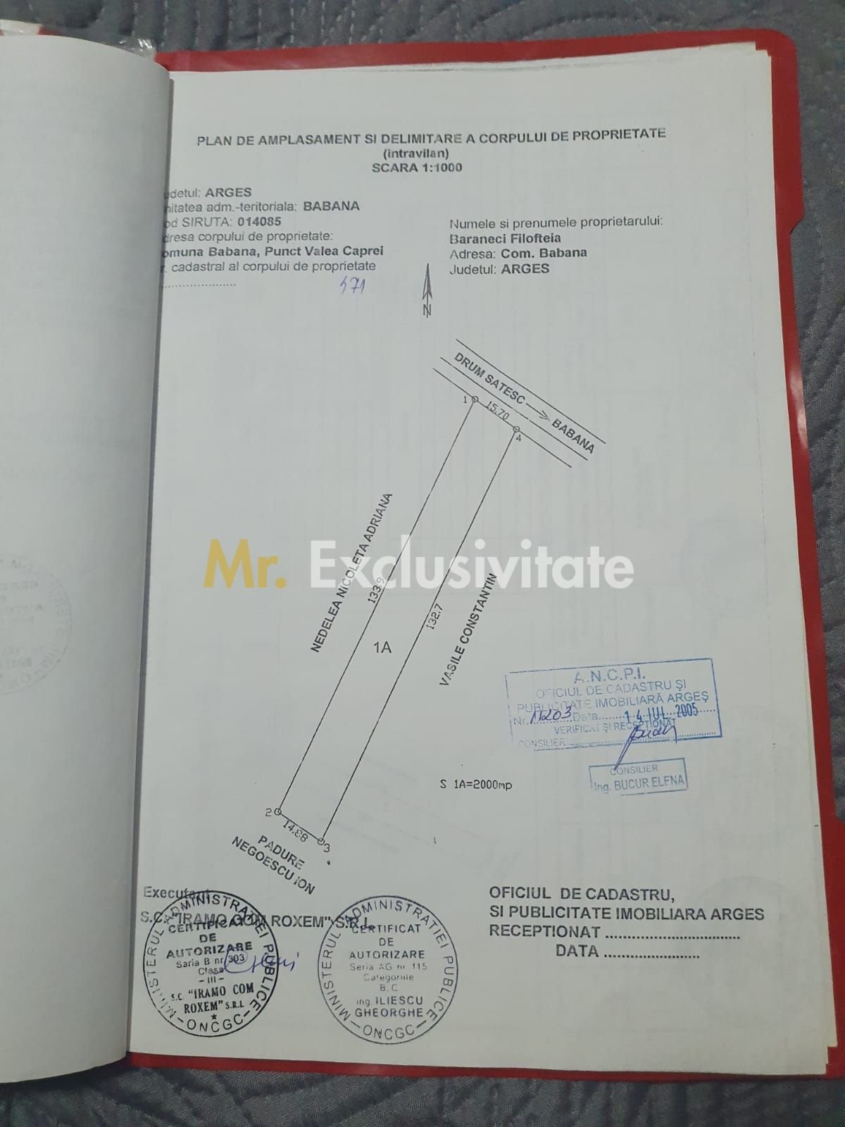 b5bbdefa8f85487892f9ecc01e10f332 TEREN DE VANZARE IN BABANA, ARGES, LANGA PADURE